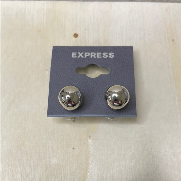 Express Jewelry - NWT Express silver tone earrings